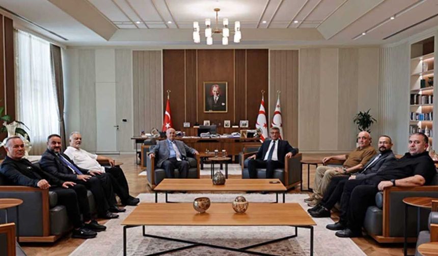Milli Mücadele Vakfı’ndan Erhürman’a ziyaret