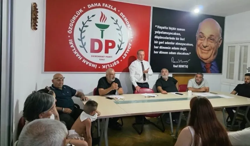 Ataoğlu, DP Güzelyurt İlçe Örgütüyle bir araya geldi: Geleceğe ilişkin planlamalar ele alındı