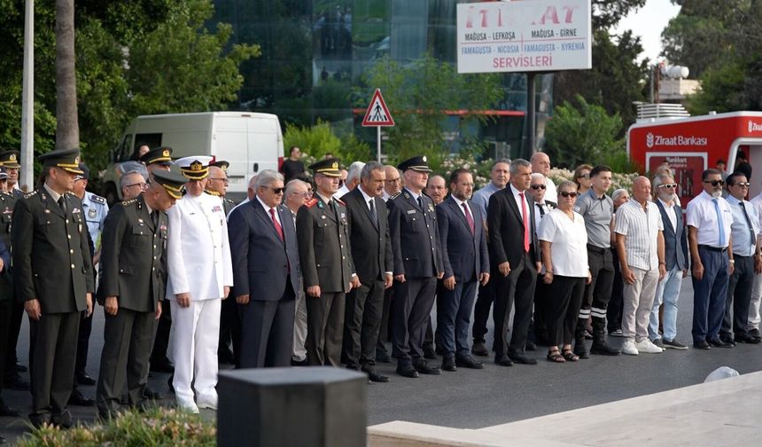 Mağusa’nın kurtuluşunun 52’nci yıl dönümü törenlerle kutlandı