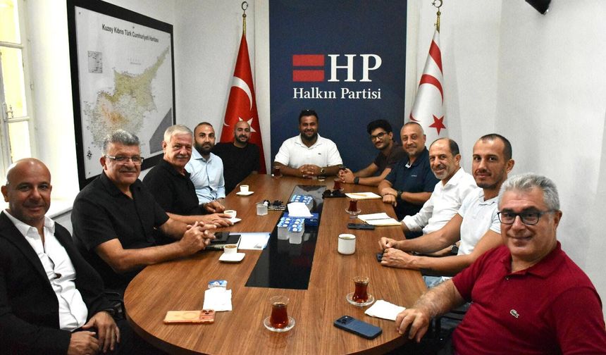 Müteahhitler Birliği, Halkın Partisi’ni ziyaret etti