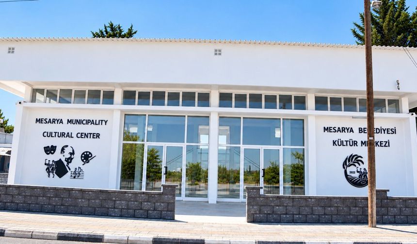 Atıl durumdaki bina Mesarya Belediyesi Kültür Merkezi olarak düzenledi