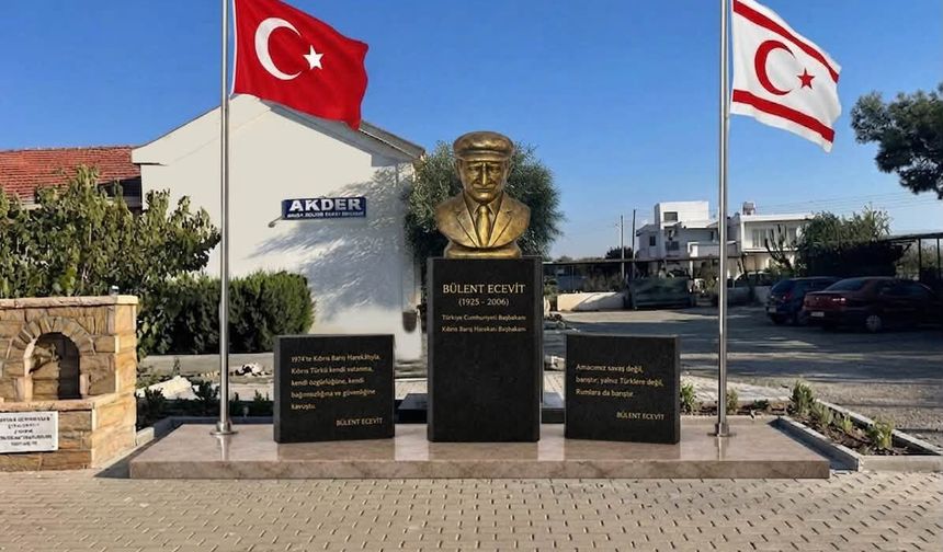 Akçay’a Bülent Ecevit büstü kazandırılıyor