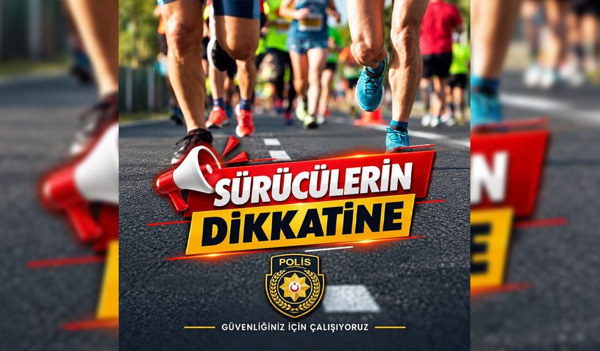 İskele’de yarı maraton nedeniyle bazı yollar trafiğe kapatılacak