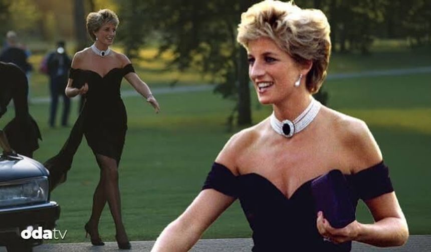 Prenses Diana'nın ikonik 'intikam elbisesi' satışa çıkıyor