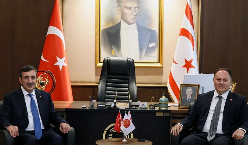 Öztürkler, Cevdet Yılmaz’ı kabul etti