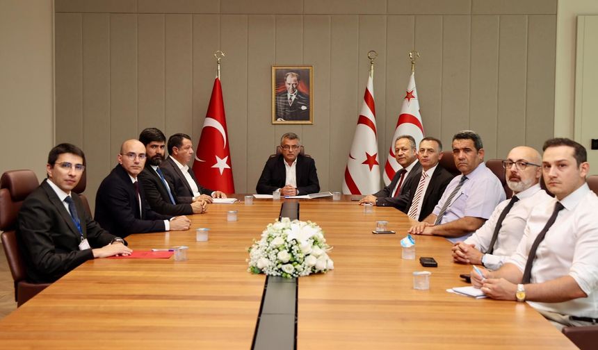 Erhürman, gemi faciasını inceleyecek heyeti kabul etti