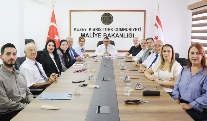 Muhasebe ve denetim alanında Ankara’da gerçekleştirilen temaslar Maliye Bakanı Berova’ya sunuldu