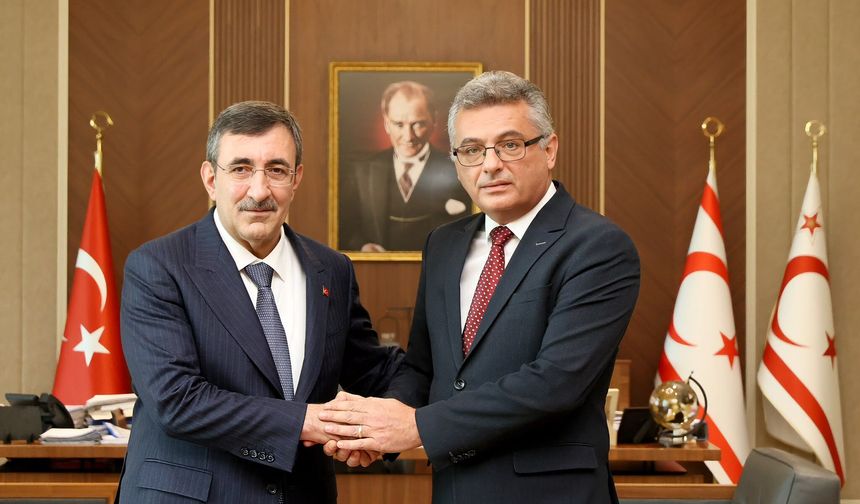 Erhürman, Yılmaz'ı kabul etti