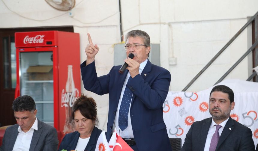 UBP köy köy sahada… “Biz yine birinci partiyiz, yine iktidardayız”