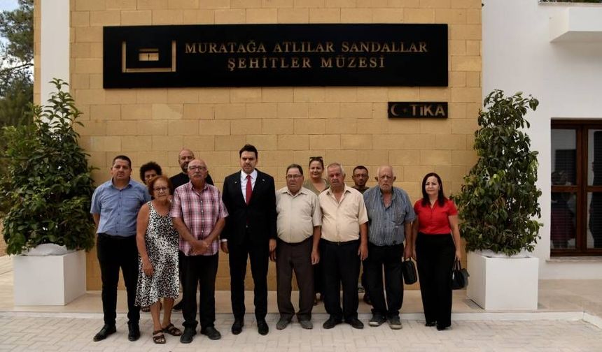Eren, Muratağa-Atlılar-Sandallar Şehitler Müzesi’nde şehit yakınlarıyla bir araya geldi