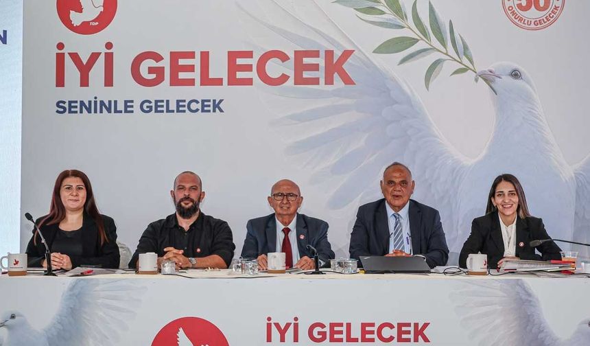 TDP’nin milletvekili adayları ve sıralamaları belli oldu
