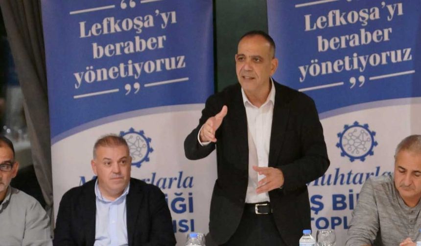 LTB Başkanı Harmancı muhtarlarla bir araya geldi