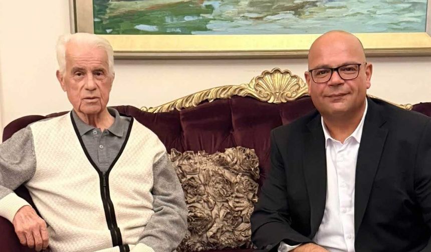 Özcan Hüdaverdi’den Eroğlu’na Anlamlı Ziyaret