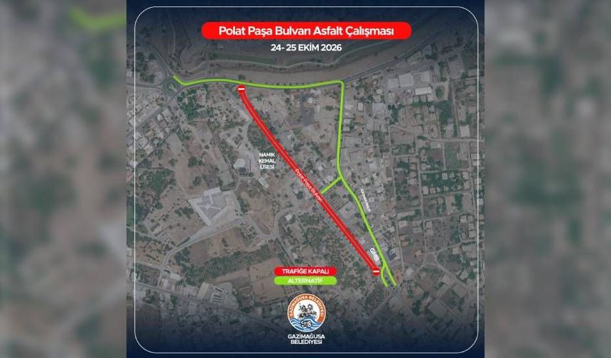 Polatpaşa Bulvarı hafta sonu araç trafiğine kapatılacak