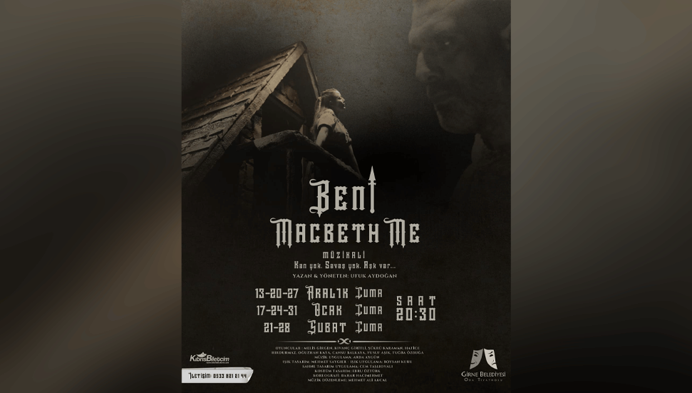 "Beni Macbeth Me" ocak ayında da sahneleniyor