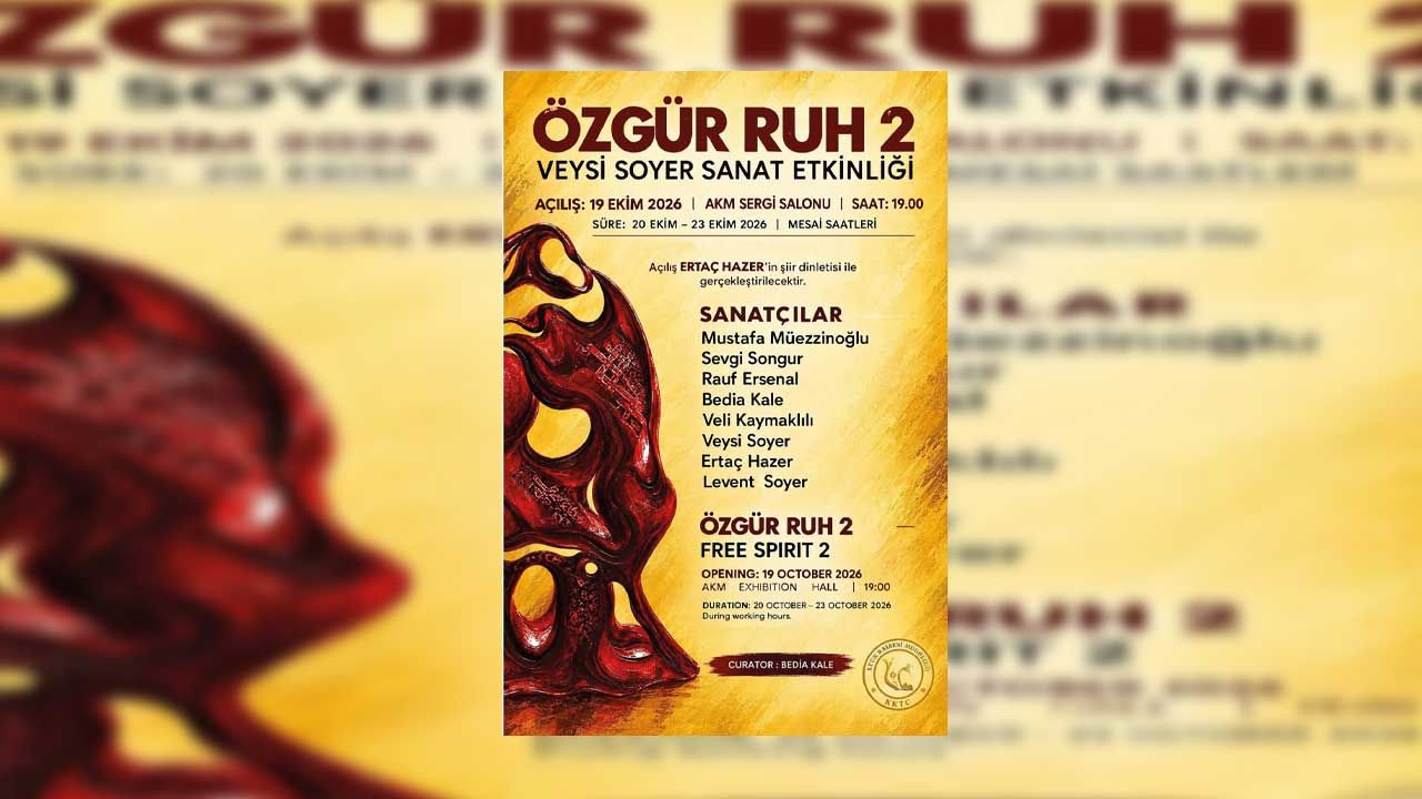 “Özgür Ruh 2” sanatseverlerle buluşuyor