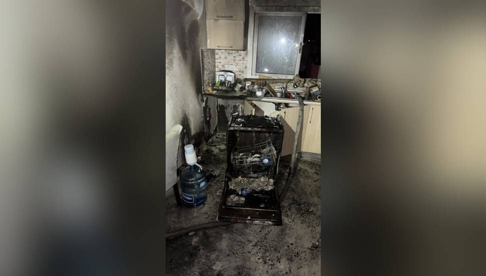 Gönyeli’de bulaşık makinesi yangına neden oldu